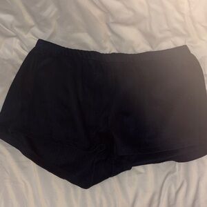 Navy Divided Lounge Shorts